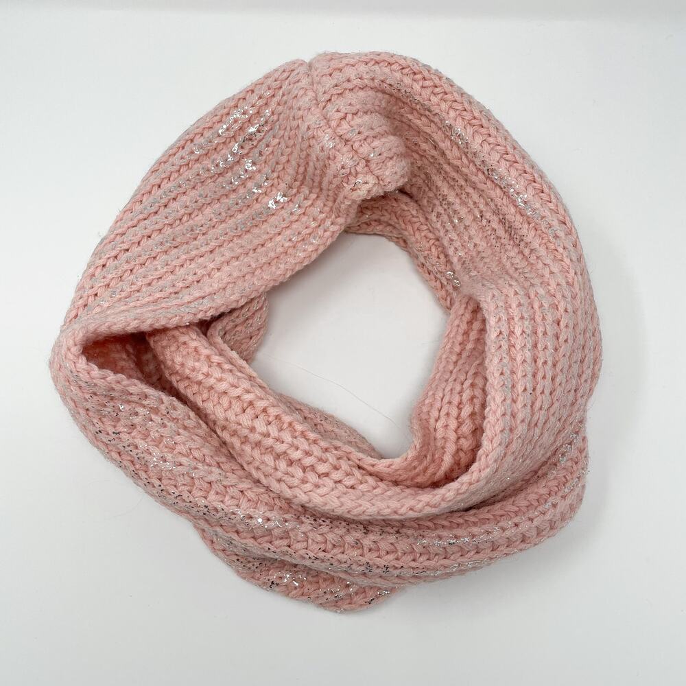 Tucker & Tate Light Pink & Silver‎ Circle Scarf